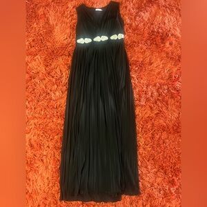 Calvin Klein Black Evening Gown Size 12 Prom Ballroom Formal